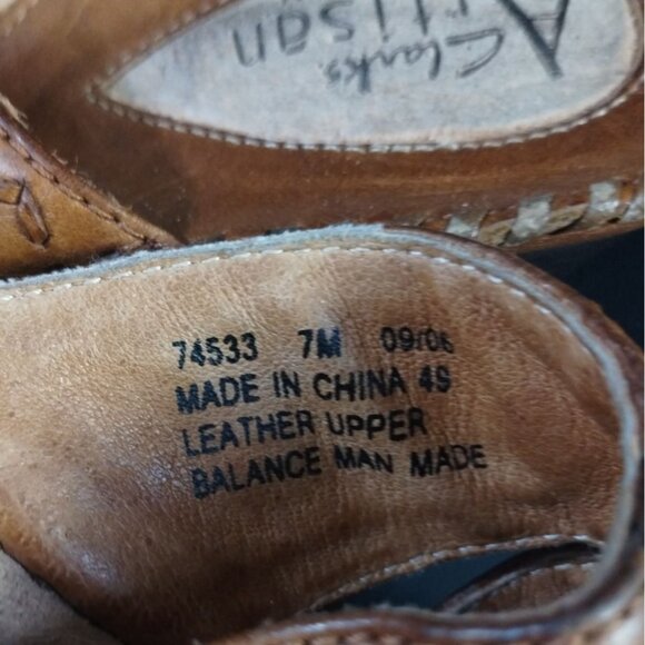 Clarks Artisan C. Women's Brown Shoes/Mules/Wedges Sz7 SKU 3151 - Picture 6 of 6